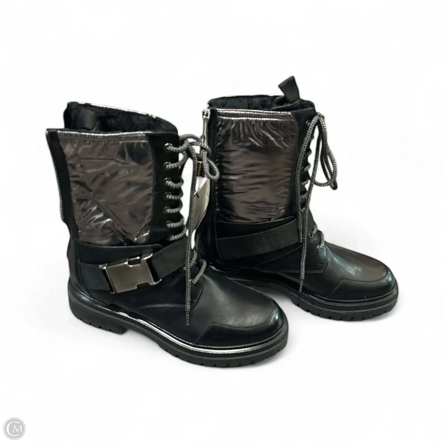 Boots Combat By Clothes Mentor In Black, Size: 8