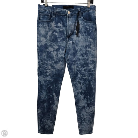 Jeans Skinny By J Brand In Blue Denim, Size: 12