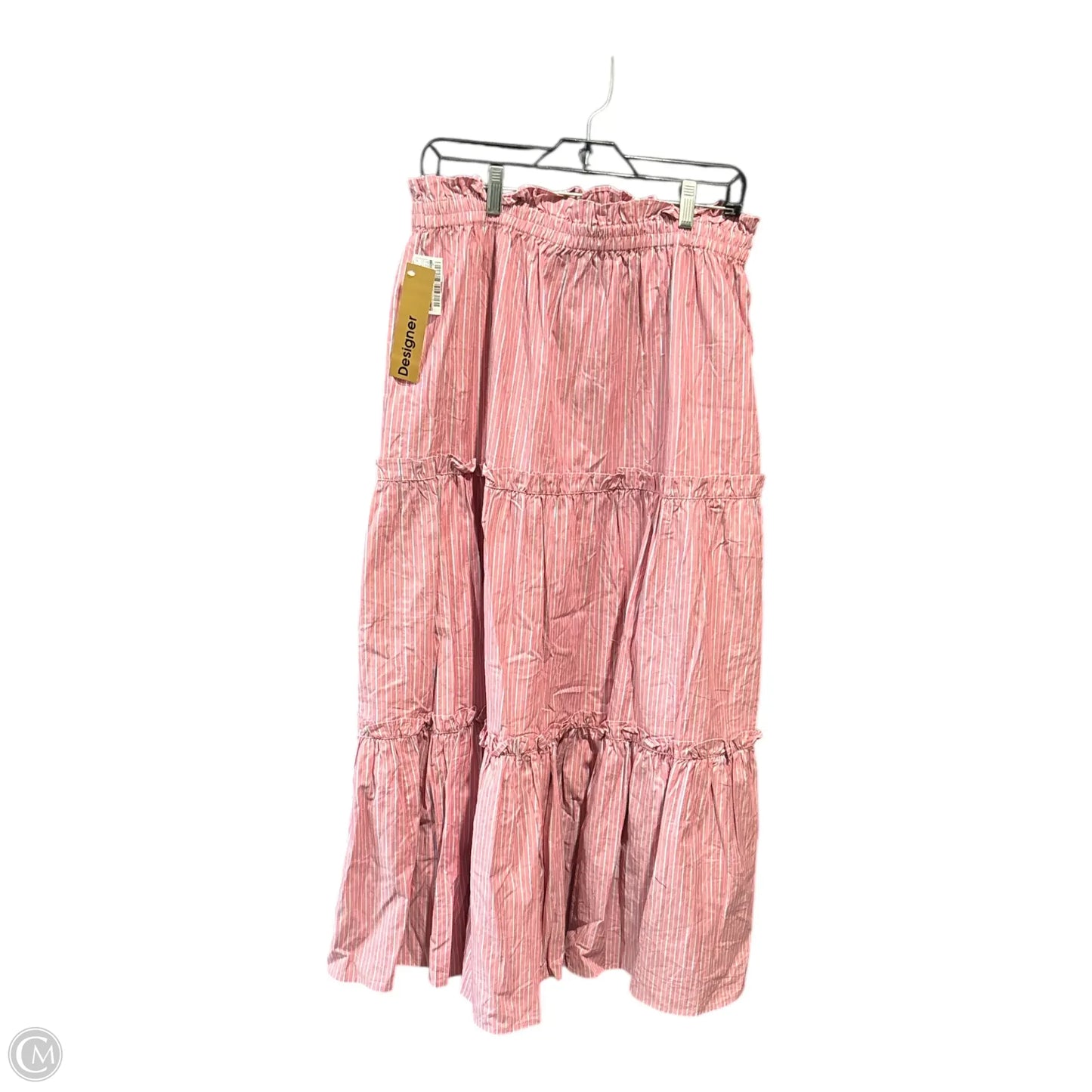 Skirt Maxi By Tuckernuck In Blue & Red, Size: L