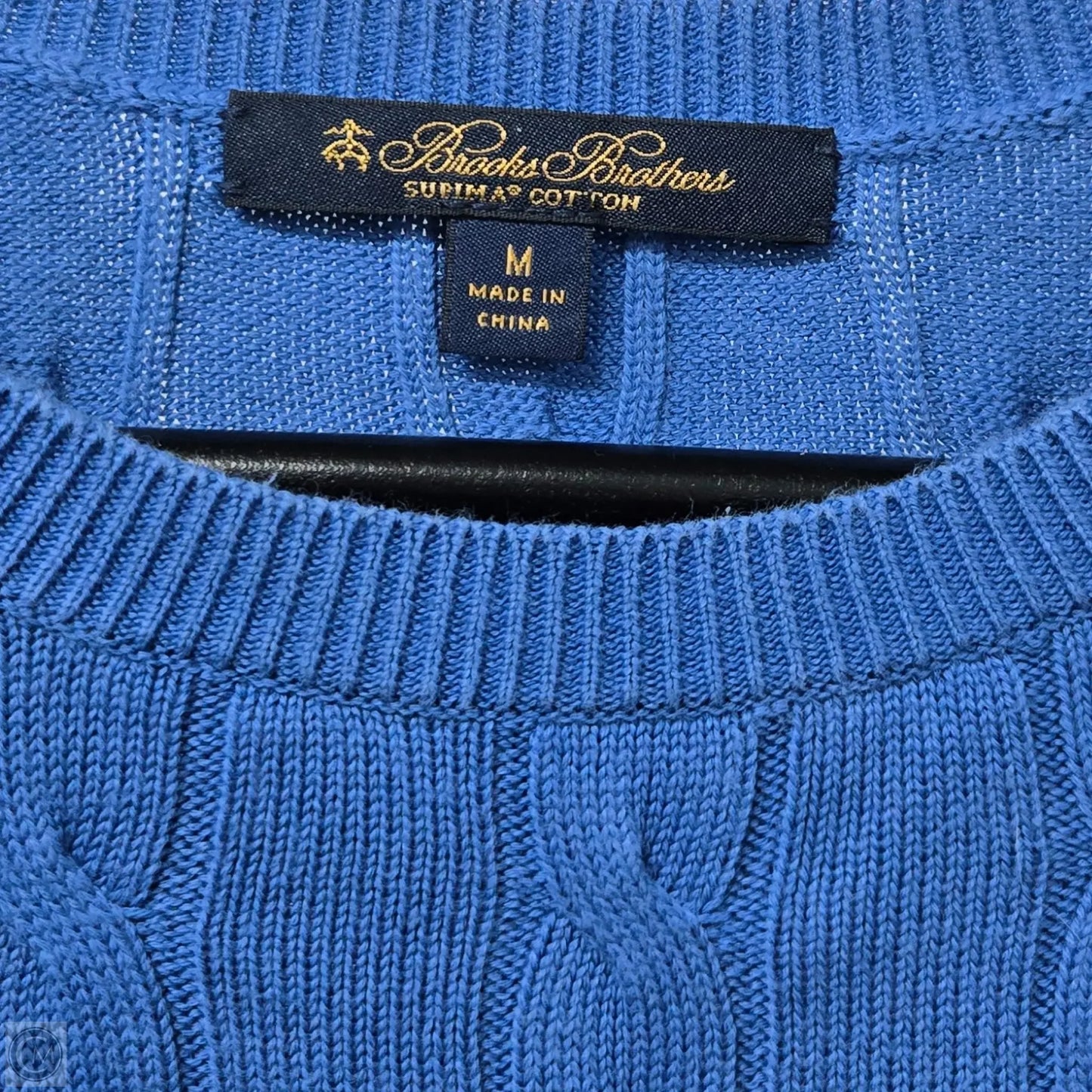 Sweater By Brooks Brothers In Blue, Size: M