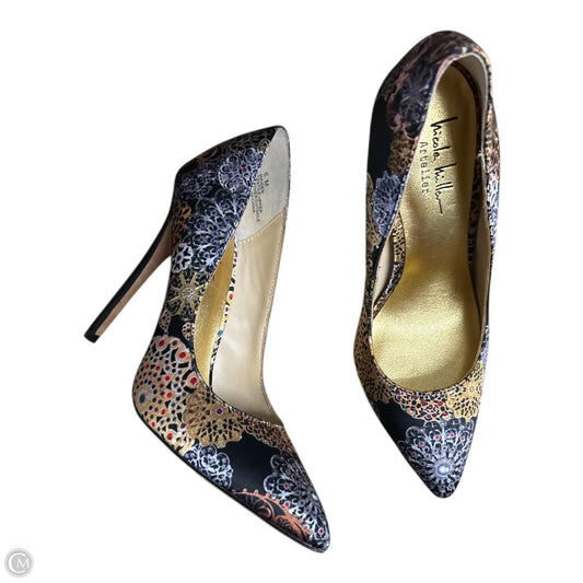 Shoes Heels Stiletto By Nicole Miller In Multi-colored, Size: 6