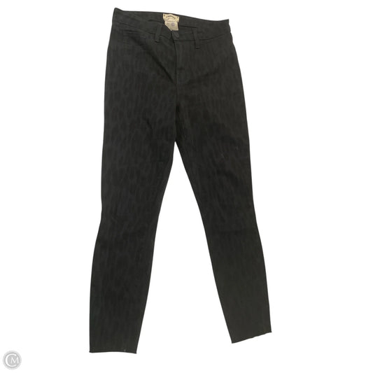 Jeans Skinny By L Agence In Black & Grey, Size: 4