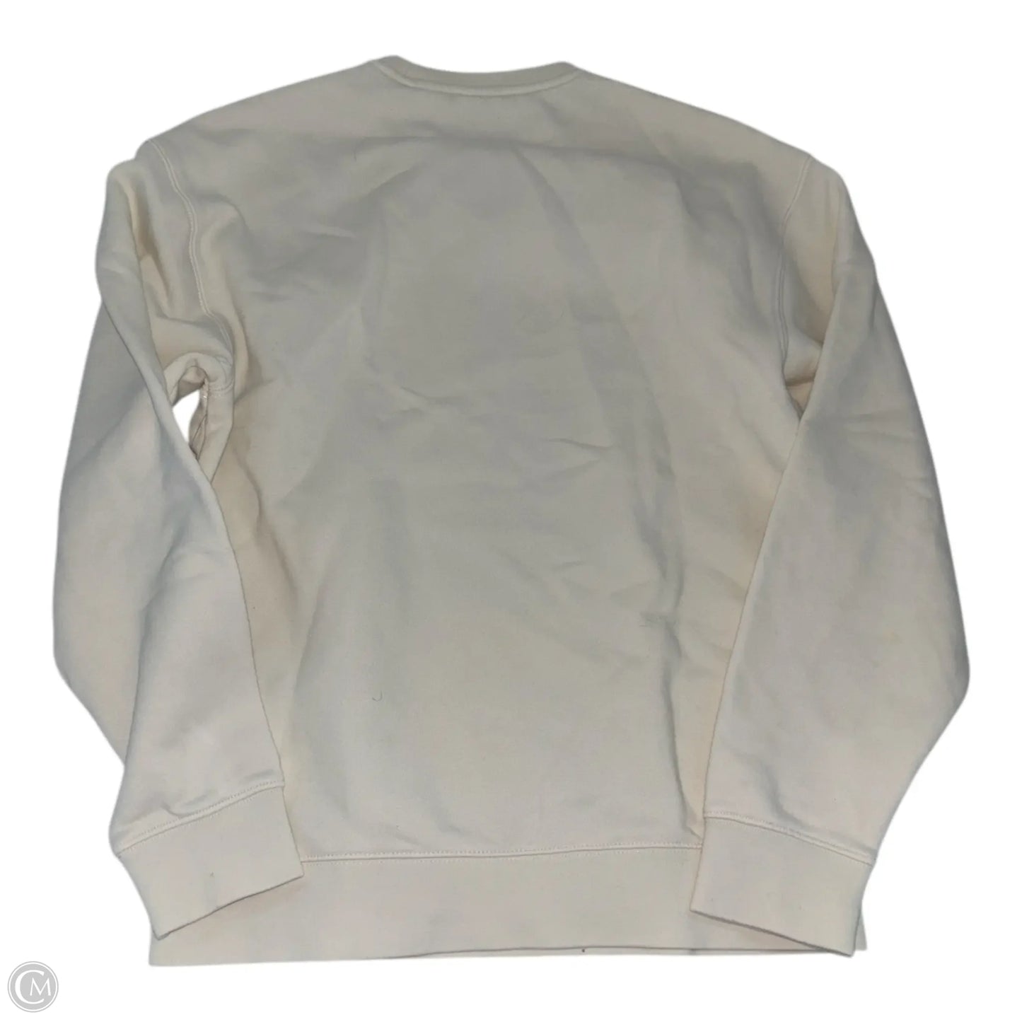 Sweatshirt Crewneck By Levis In Cream & Green, Size: Xs