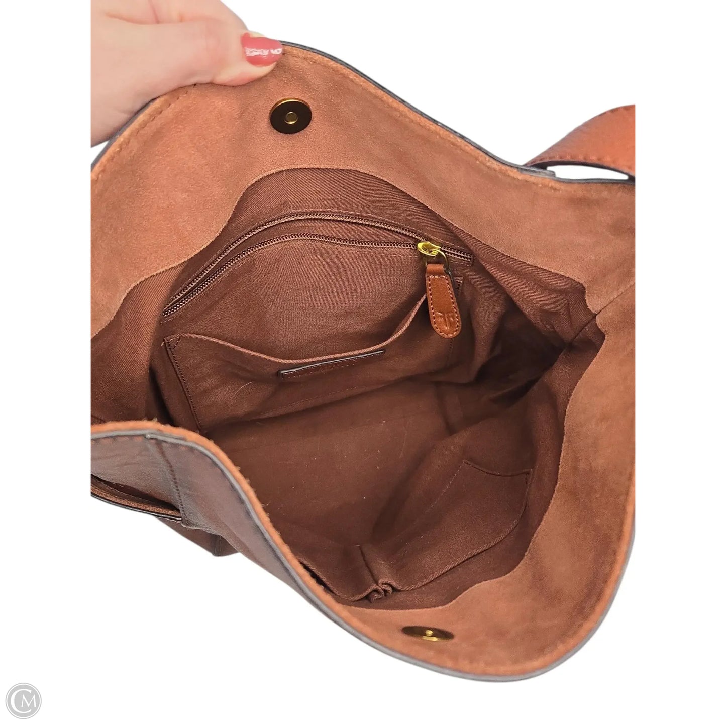 Handbag Designer By Frye, Size: Large