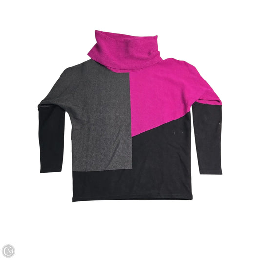 Sweater By Joseph Ribkoff In Grey & Pink, Size: Xs