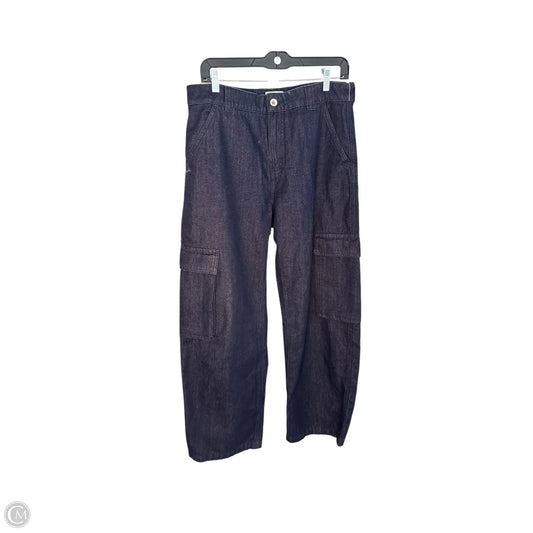 Jeans Wide Leg By Everlane In Blue Denim, Size: 6