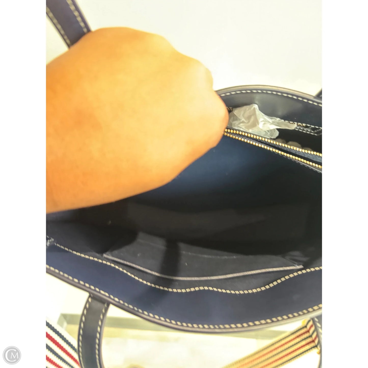 Handbag Designer By Tory Burch, Size: Large