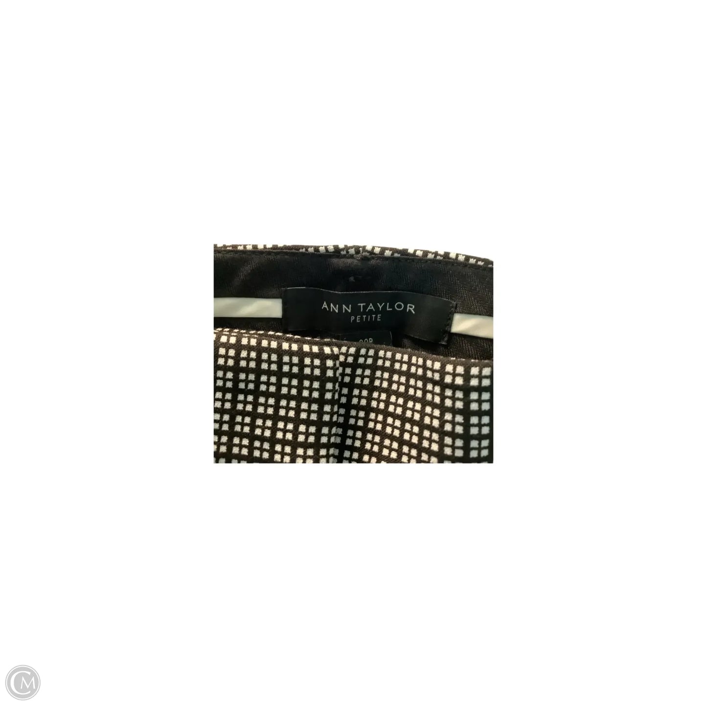 Pants Dress By Ann Taylor In Checkered Pattern, Size: 0p