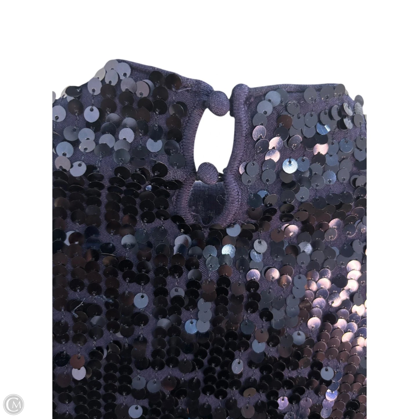 Top Long Sleeve By Boston Proper In Blue, Size: M