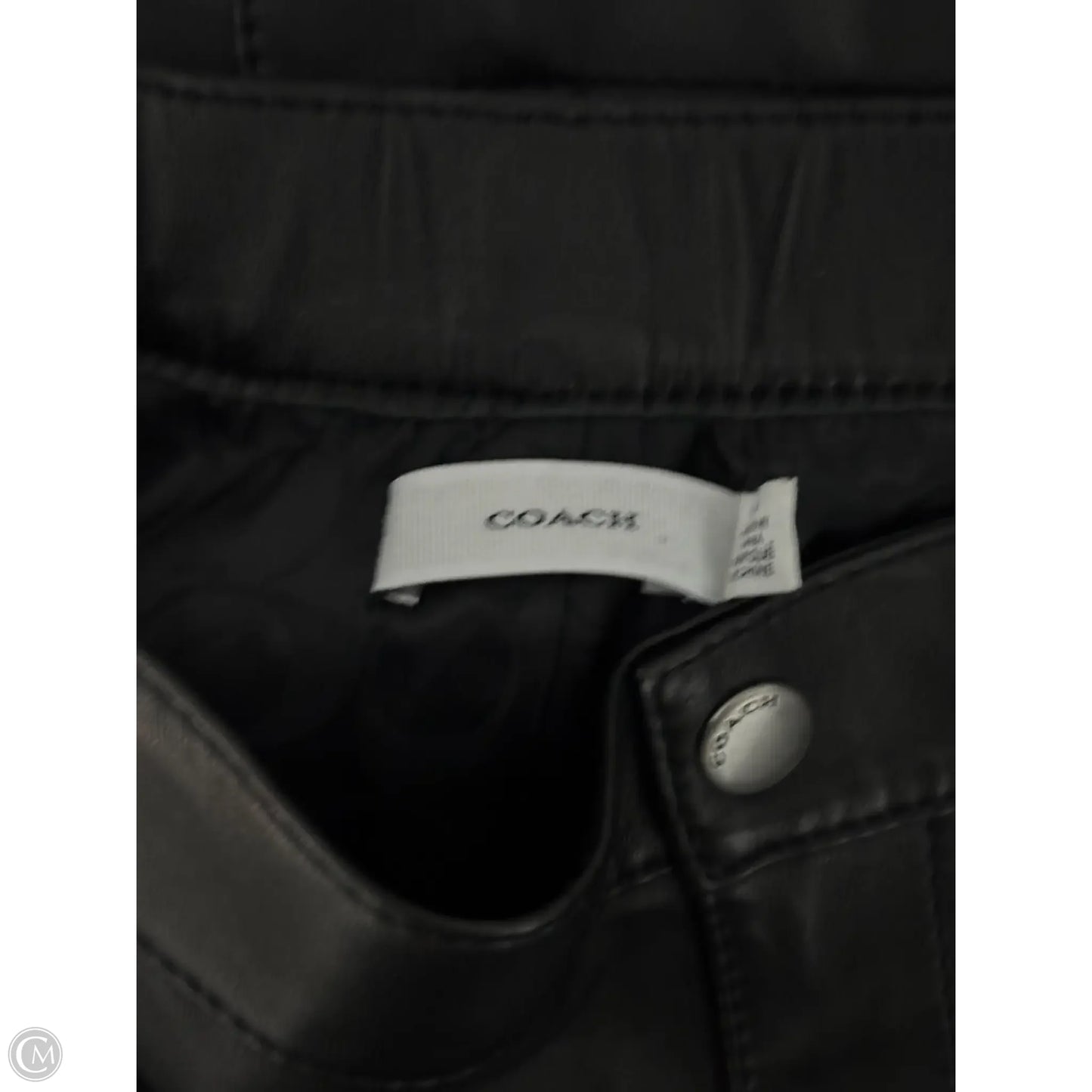 Skirt Designer By Coach In Black, Size: M