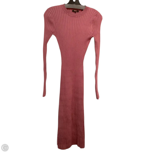 Dress Sweater By Quince In Mauve, Size: S