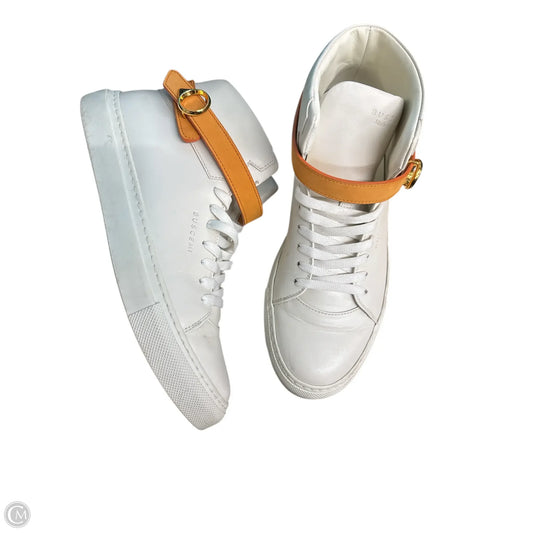 Shoes BUCKLE HI-TOP Sneakers By BUSCEMI In White