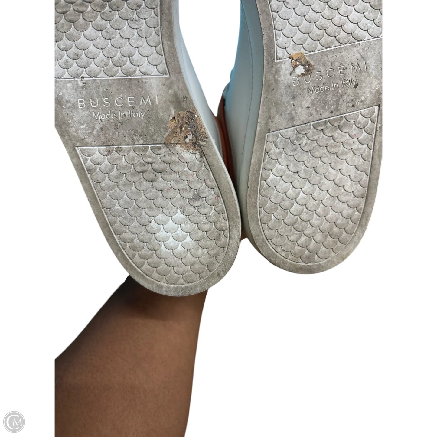 Shoes BUCKLE HI-TOP Sneakers By BUSCEMI In White