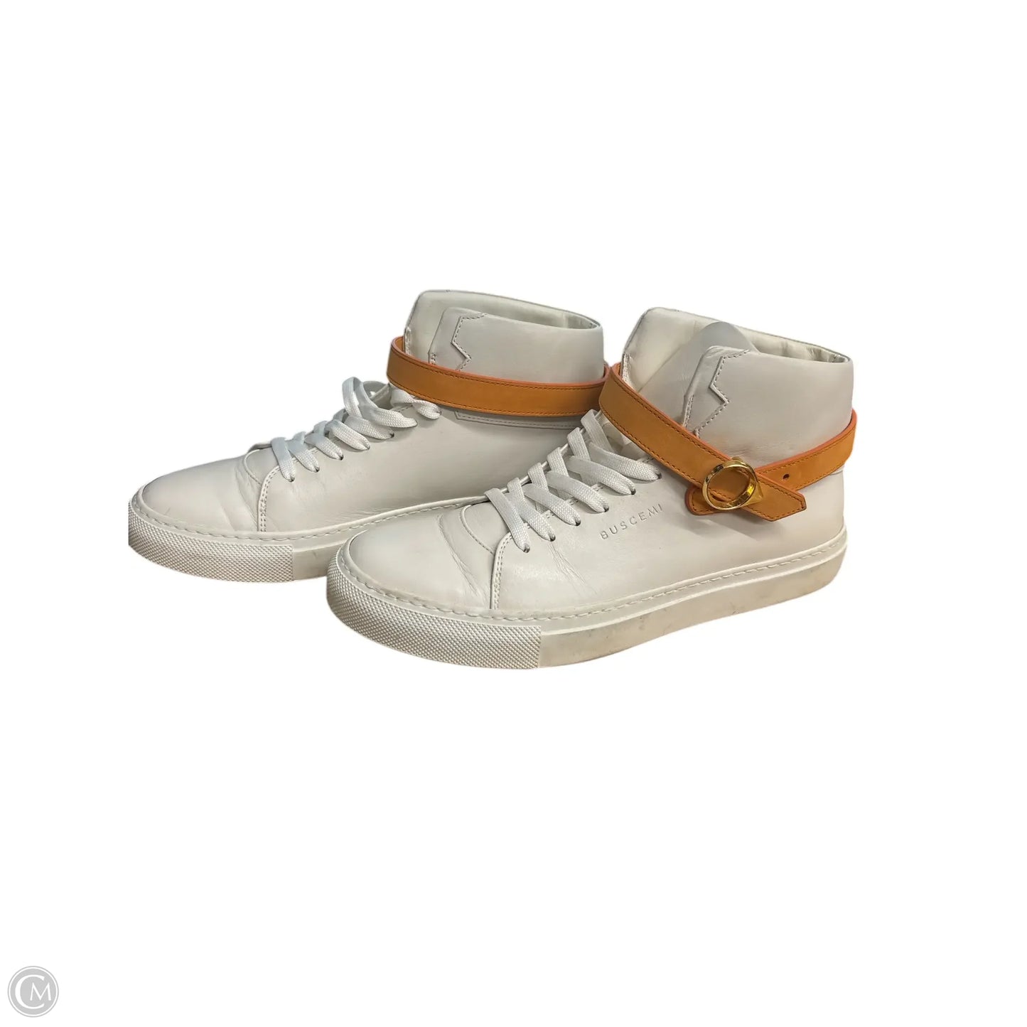 Shoes BUCKLE HI-TOP Sneakers By BUSCEMI In White