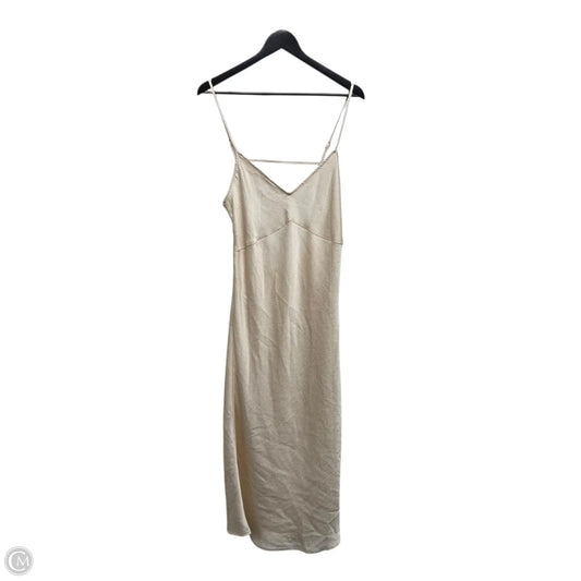 Dress Casual Midi By Free People In Cream, Size: L