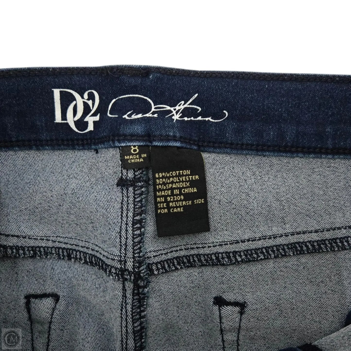 Jeans Skinny By Dg2 In Blue, Size: 8