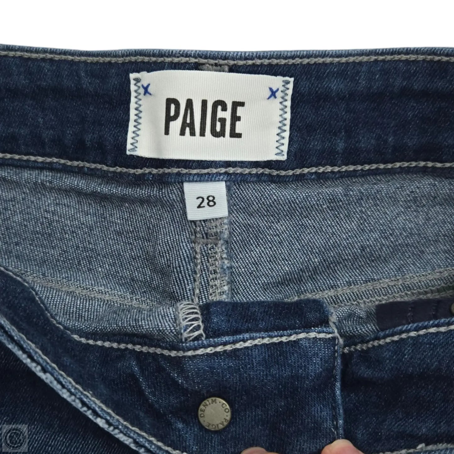 Shorts By Paige In Blue Denim, Size: 6
