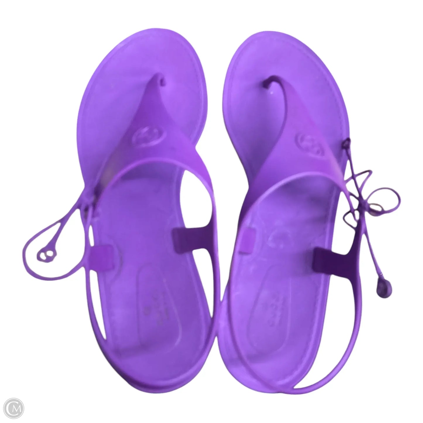 Sandals Luxury Designer By Gucci In Purple