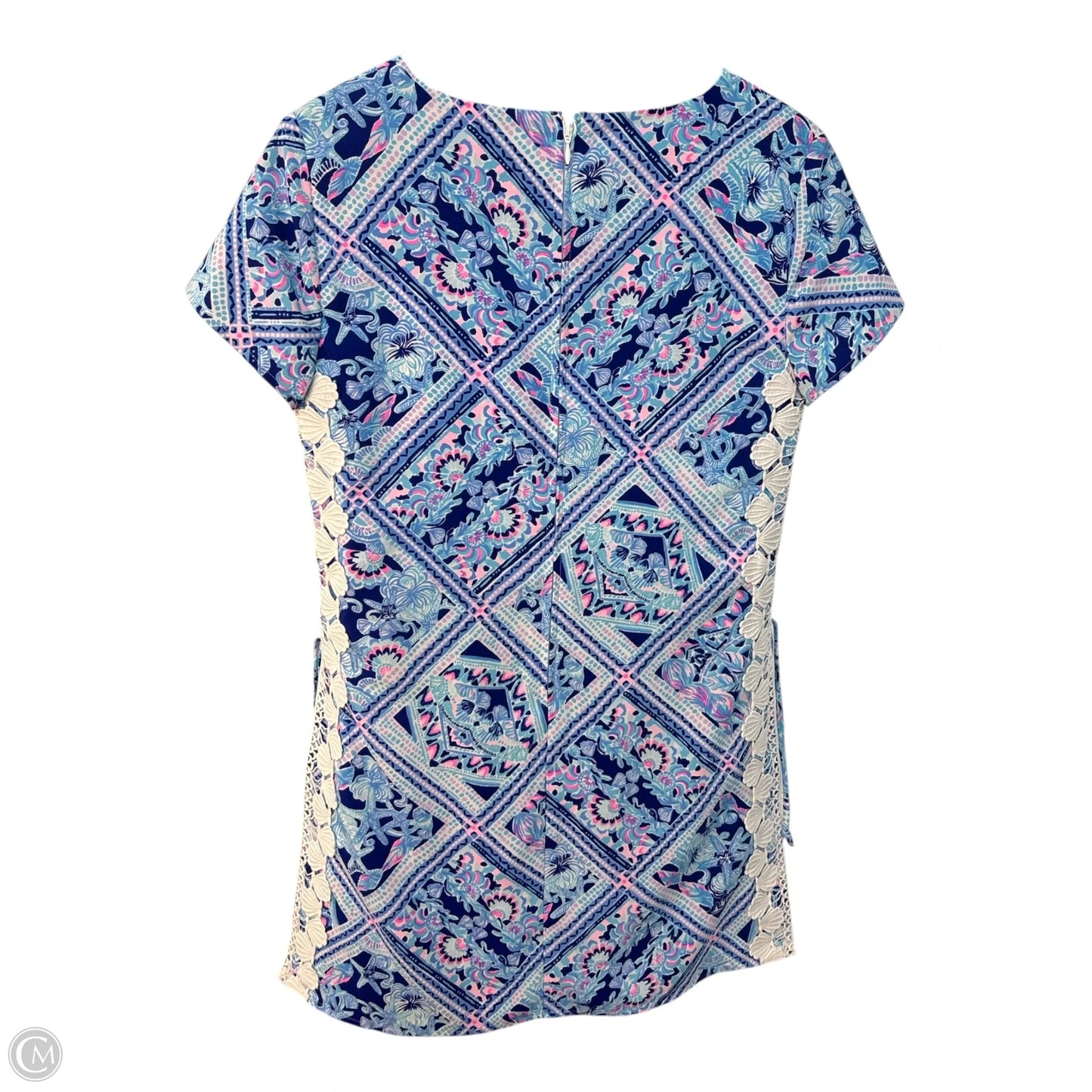 Dress Designer By Lilly Pulitzer In Blue, Size: 8