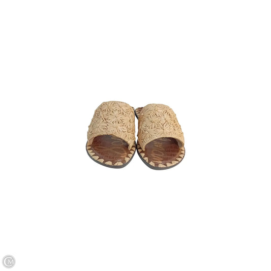 Sandals Flats By Sam Edelman In Tan, Size: 7