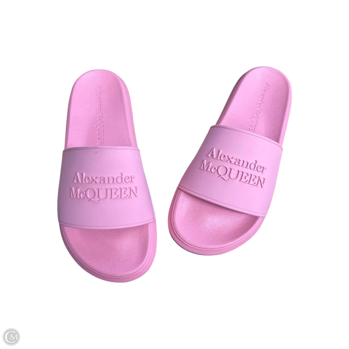 Sandals Luxury Designer By Alexander Mcqueen In Pink, Size:38