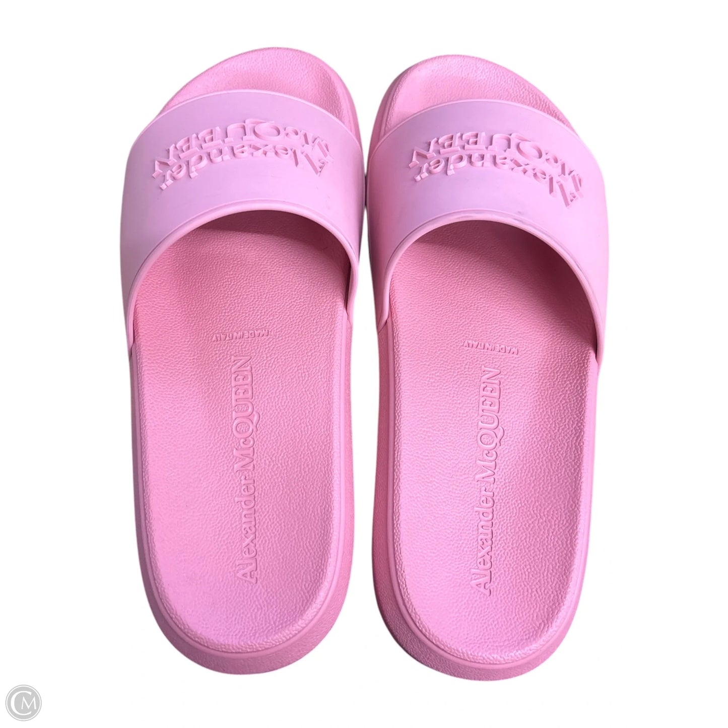 Sandals Luxury Designer By Alexander Mcqueen In Pink, Size:38