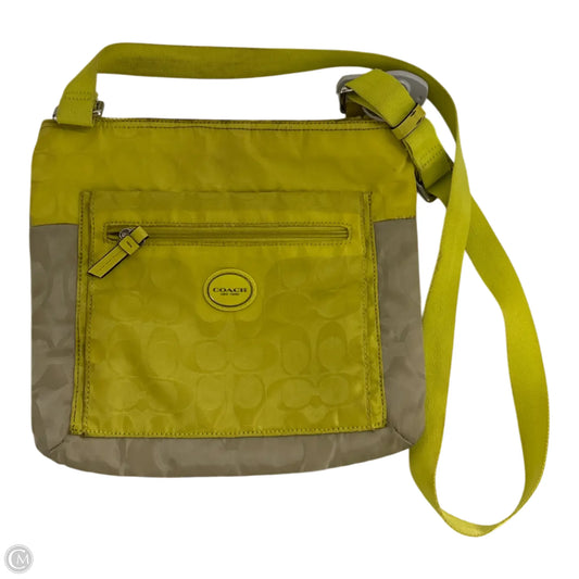 Handbag Designer By Coach, Size: Medium