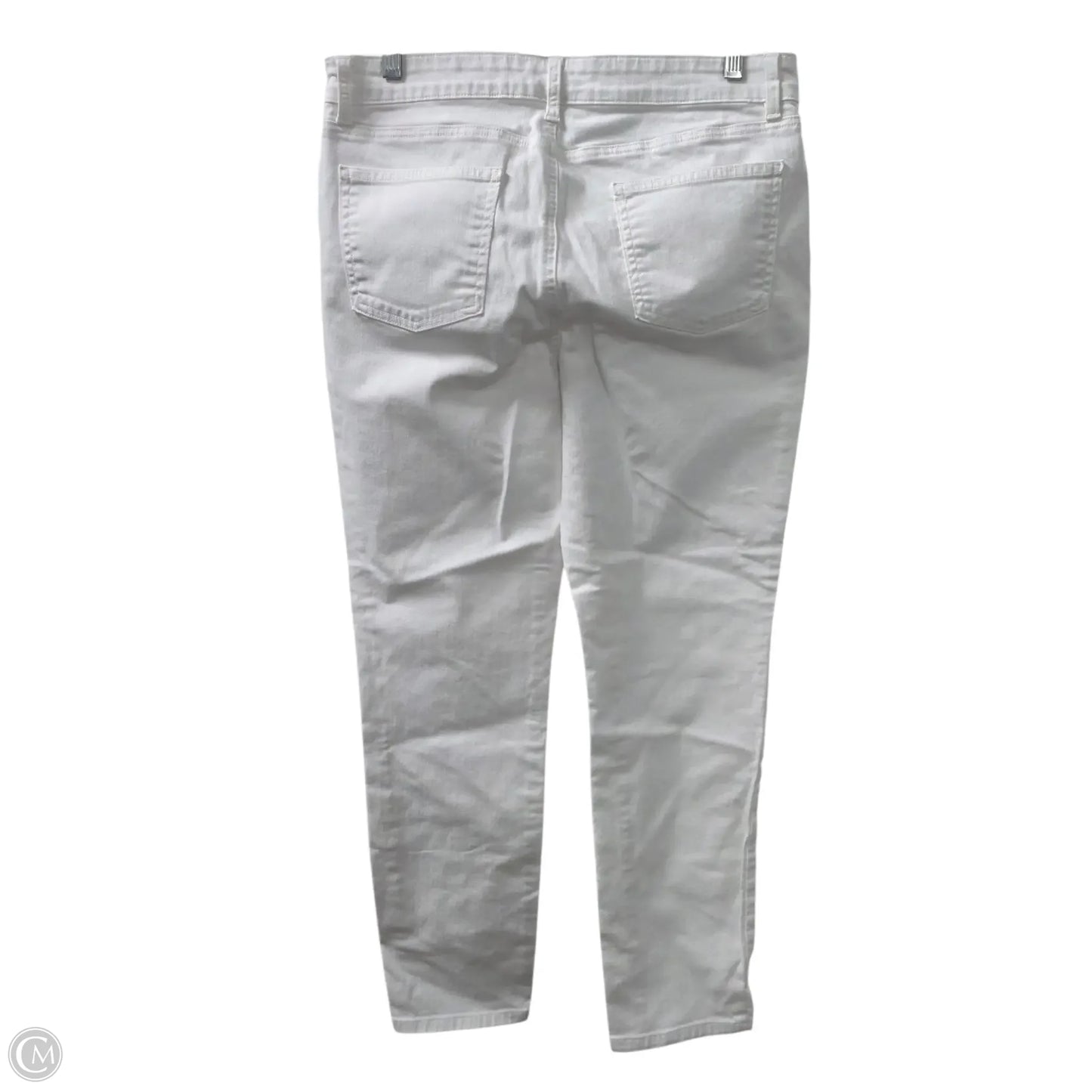 Jeans Skinny By Eileen Fisher In White Denim, Size: 8