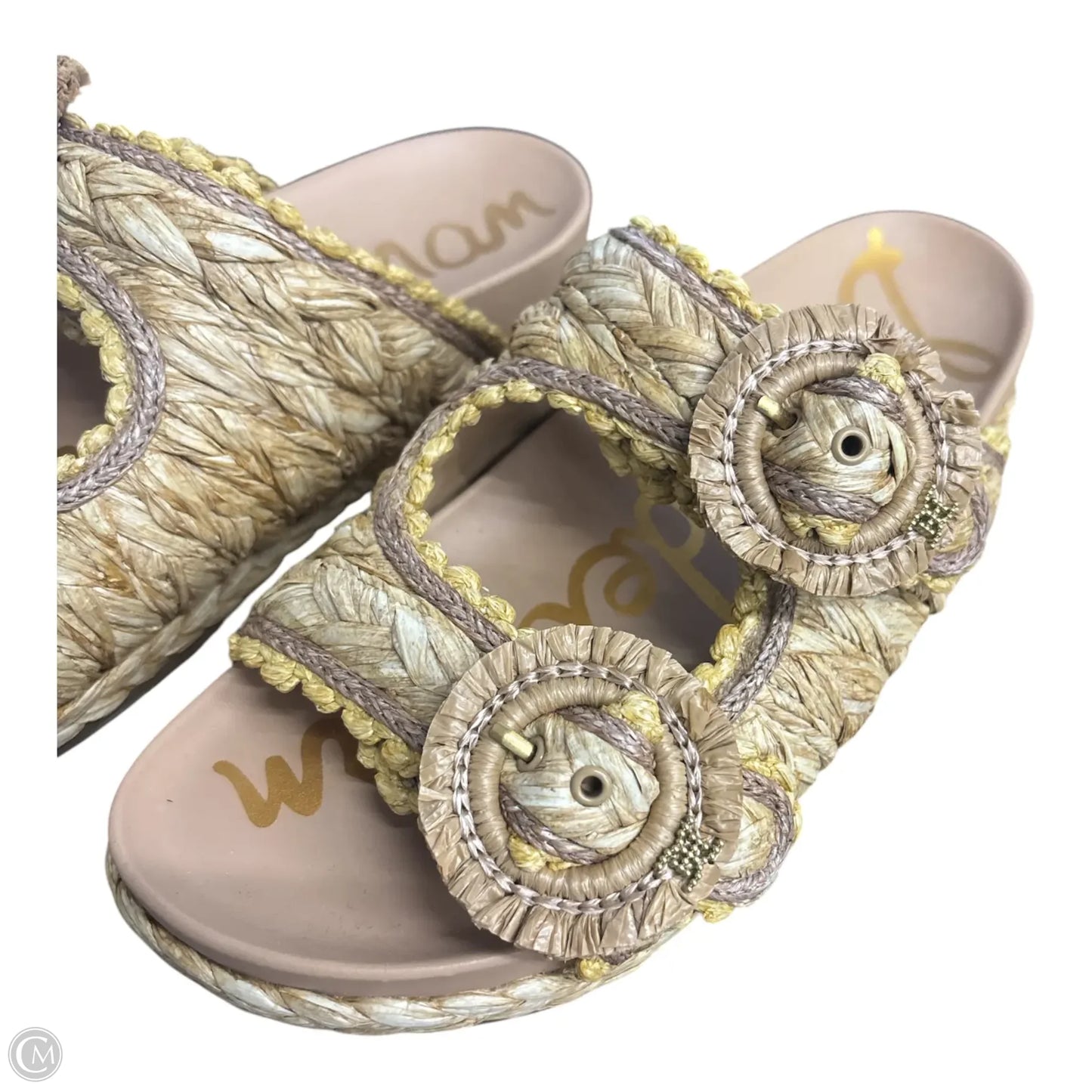 Sandals Flats By Sam Edelman In Tan, Size: 10.5