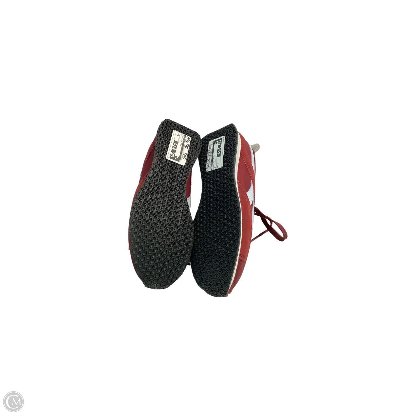 Shoes Athletic By Reebok In Red, Size: 6