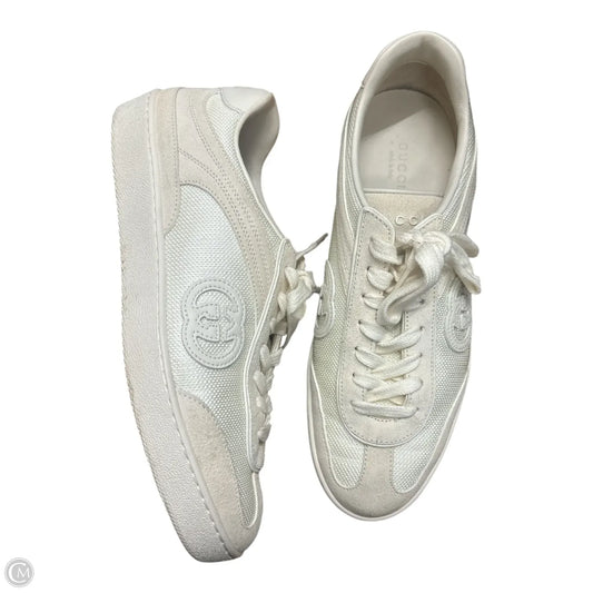 Shoes Luxury Designer By Gucci In Cream
