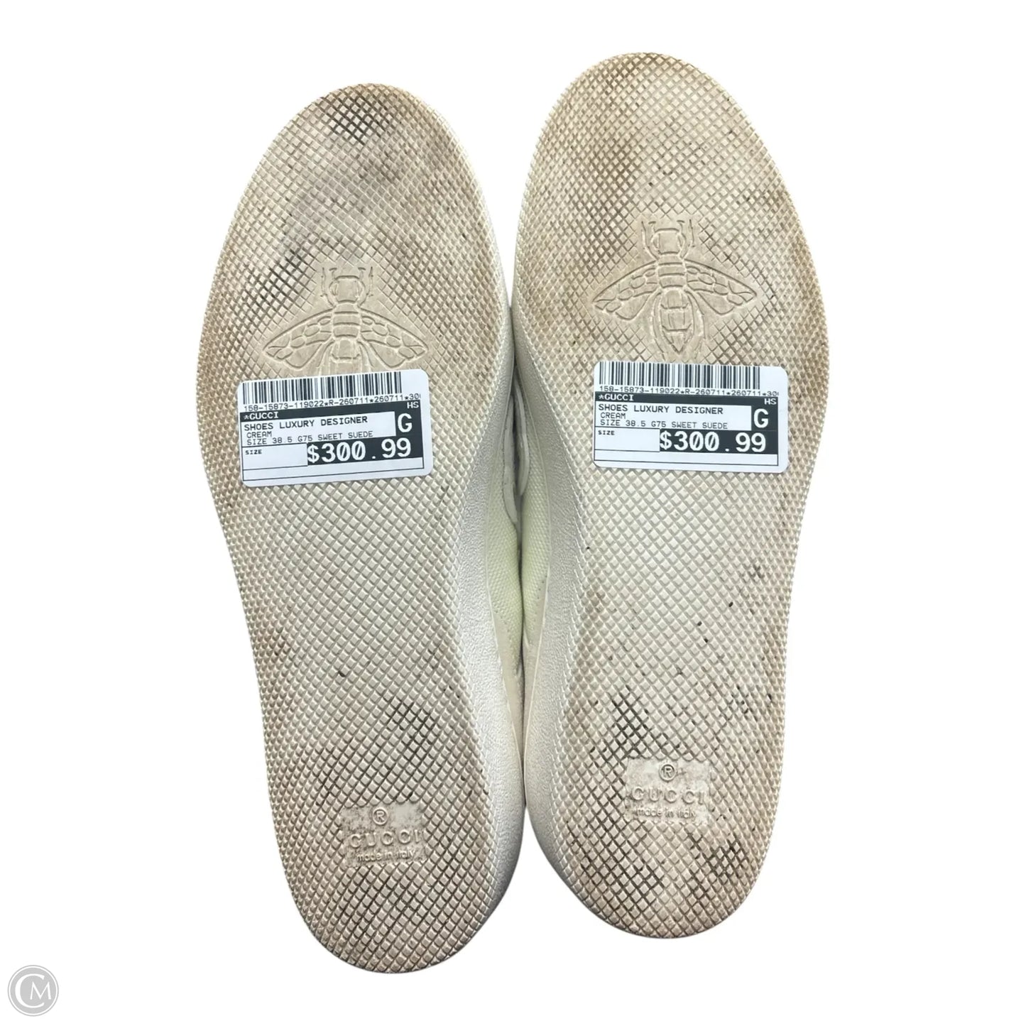 Shoes Luxury Designer By Gucci In Cream