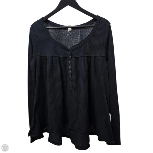 Top Long Sleeve Basic By We The Free In Black, Size: M