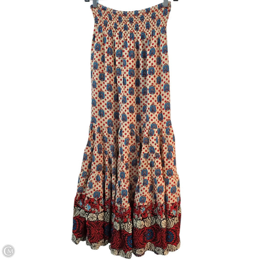 Skirt Maxi By Clothes Mentor In Polkadot Pattern, Size: S