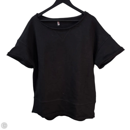 Top Short Sleeve Basic By Free People In Black, Size: S