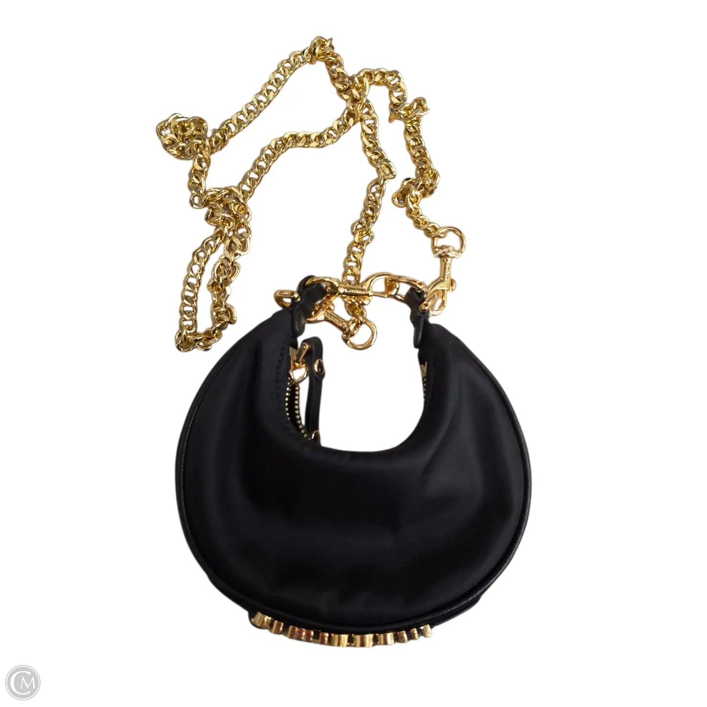 Handbag Luxury Designer By Moschino, Size: Small