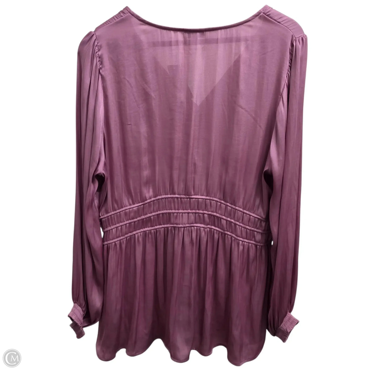 Top Long Sleeve Basic By Torrid In Pink, Size: 1x