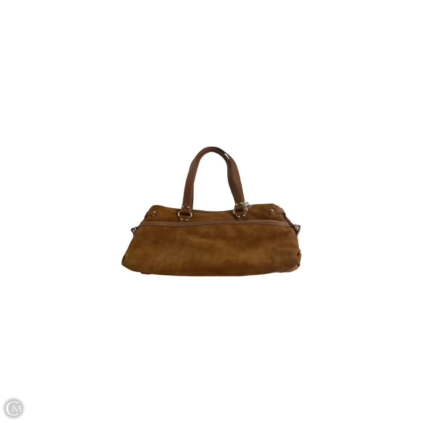Handbag Leather By Clothes Mentor, Size: Medium