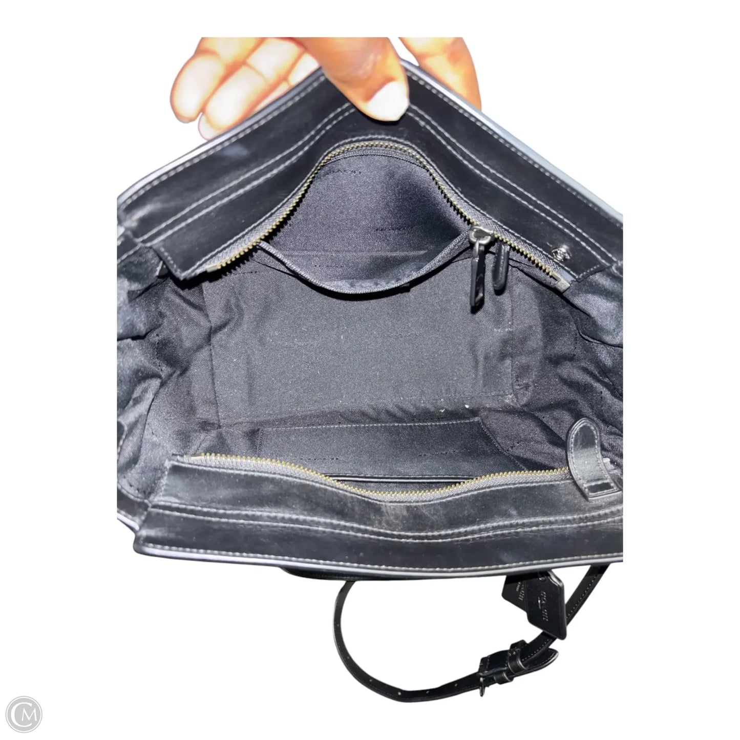 Handbag Designer By Coach, Size: Medium
