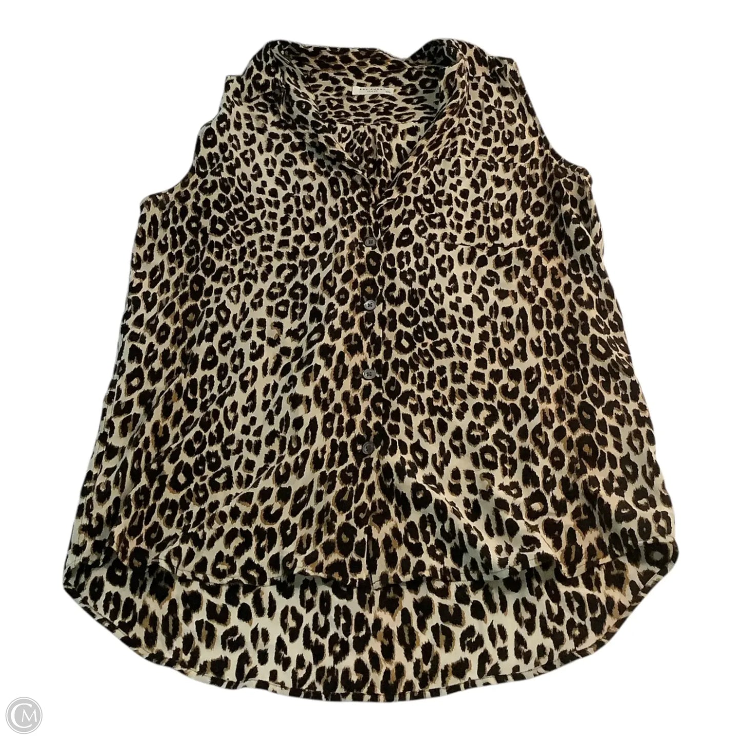 Top Sleeveless Basic By Equipment In Animal Print, Size: M