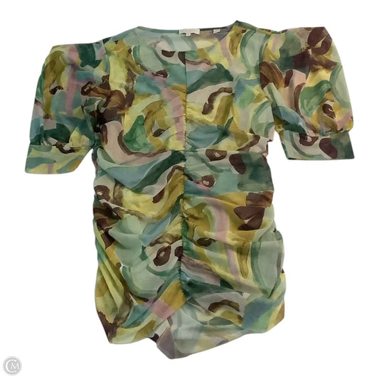 Top Short Sleeve By Ted Baker In Multi-colored, Size: M