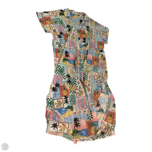 Dress Casual Maxi By Skies Are Blue In Tropical Print, Size: Xl