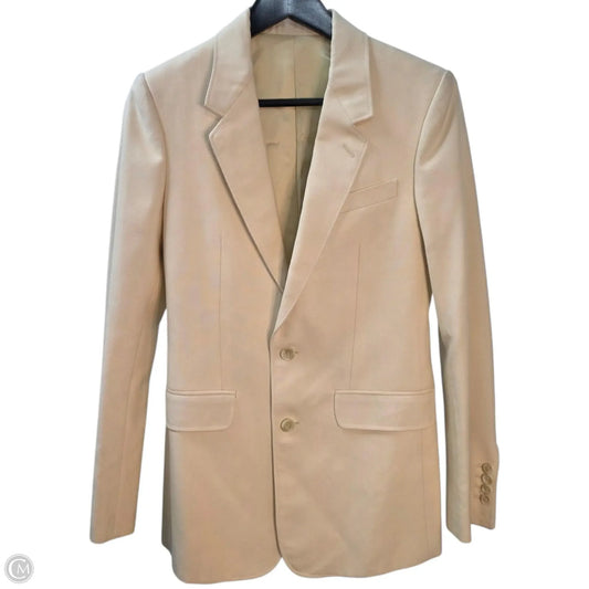 Blazer Luxury Designer By Celine In Cream
