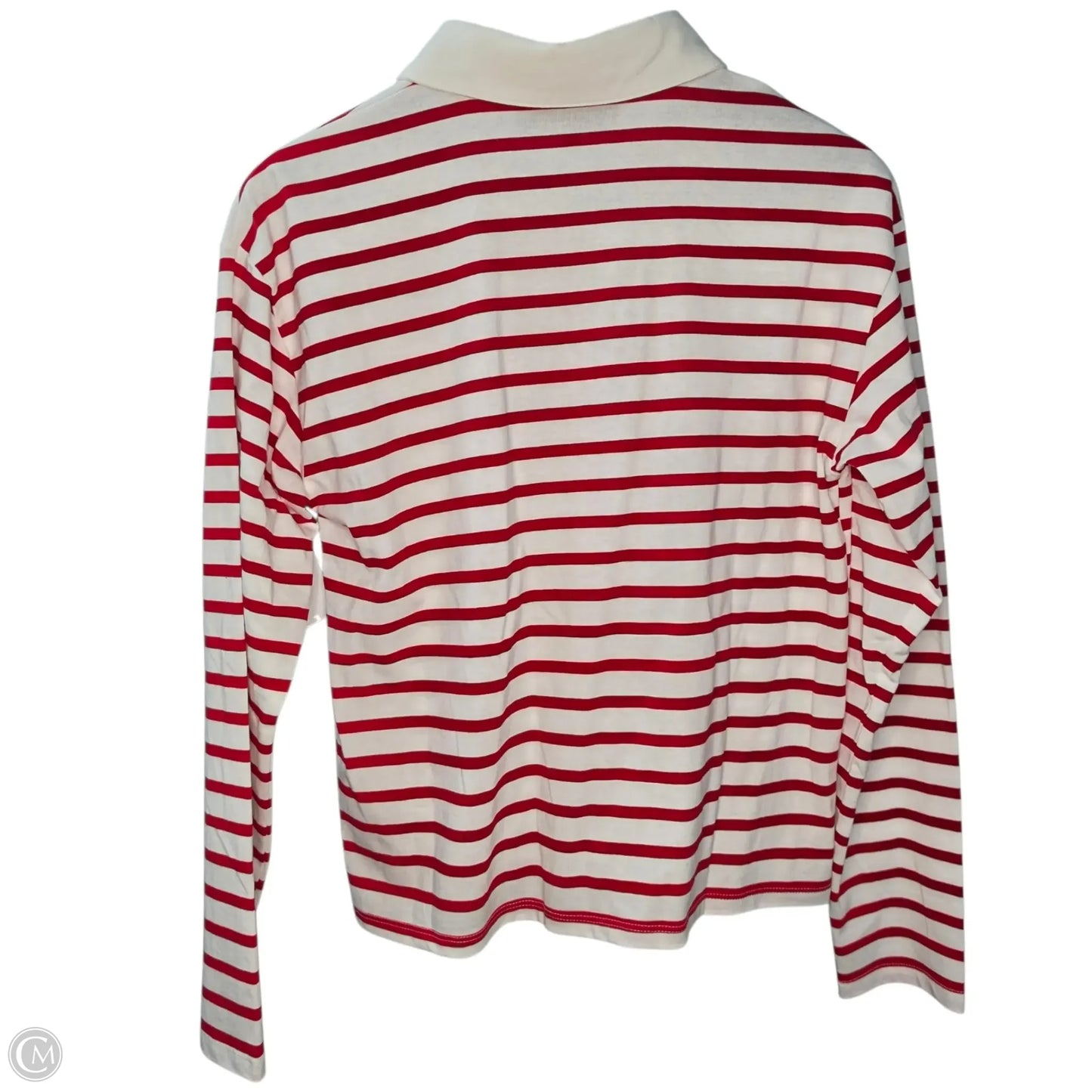 Top Long Sleeve Basic By Sunday In Brooklyn In Red & White, Size: S