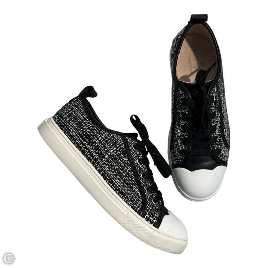 Shoes Designer By Kate Spade In Black & White, Size: 6
