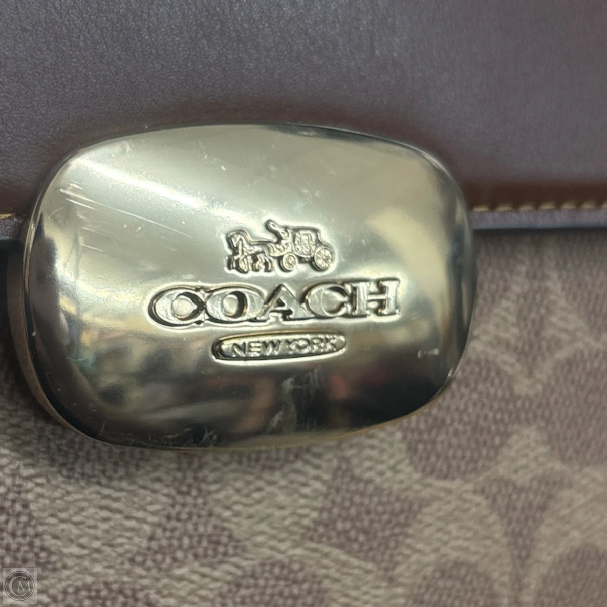 Handbag Designer By Coach, Size: Medium