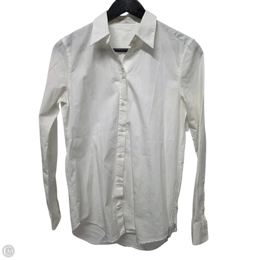 Top Long Sleeve Basic By Babaton In White, Size: Xs