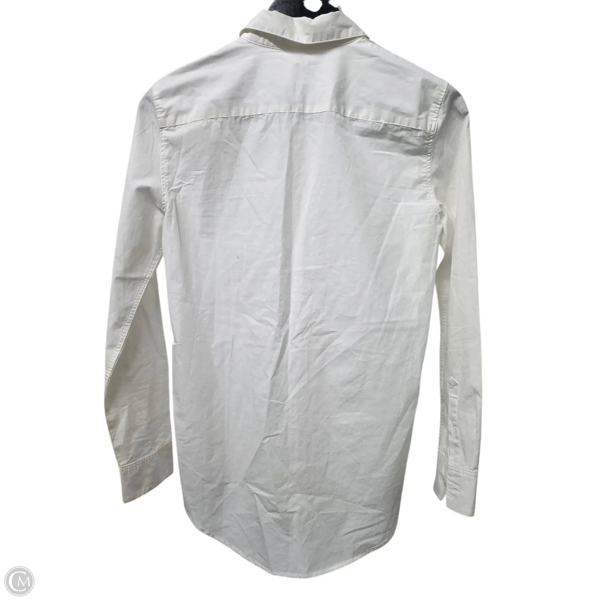 Top Long Sleeve Basic By Babaton In White, Size: Xs