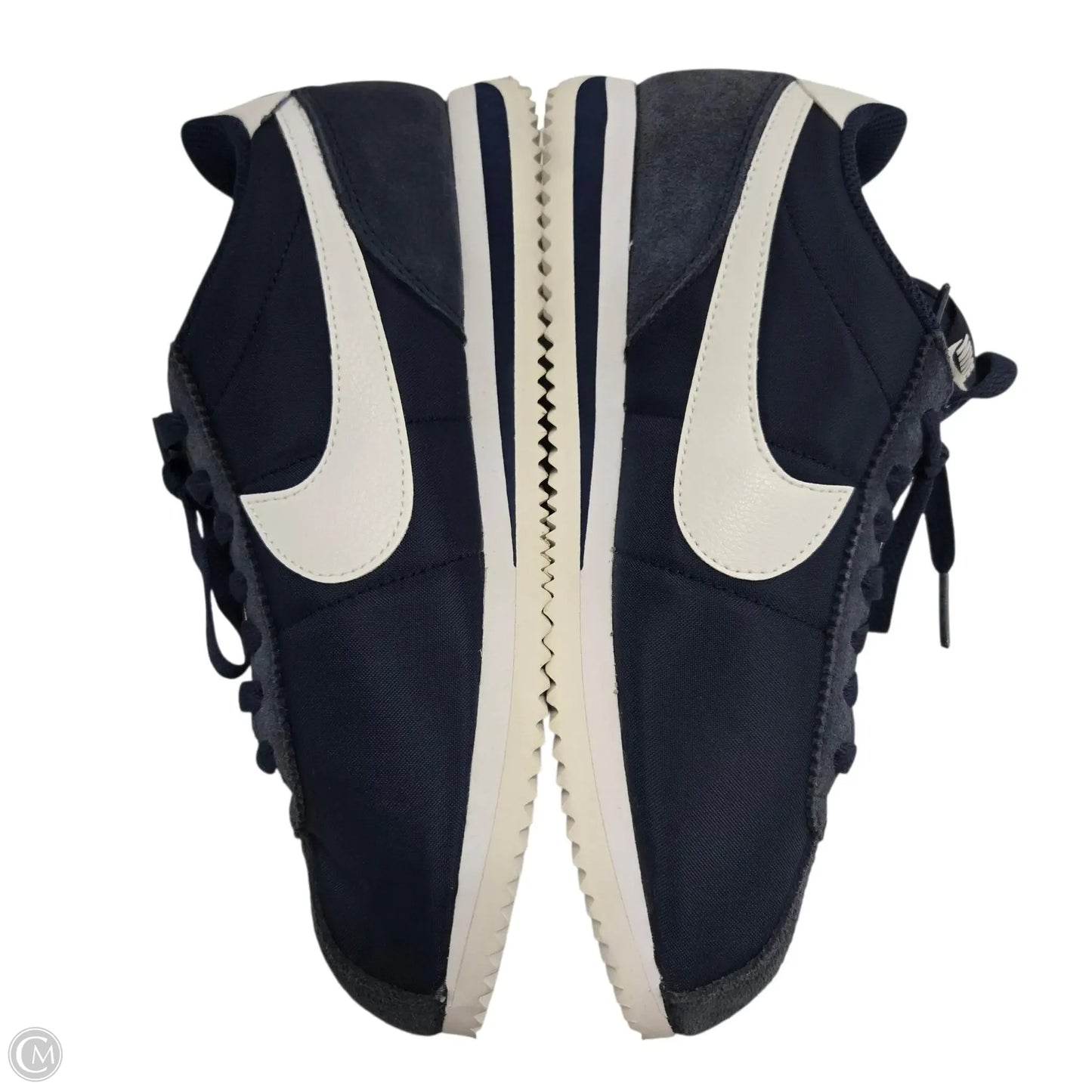 Shoes Sneakers By Nike In Blue & White, Size: 8.5