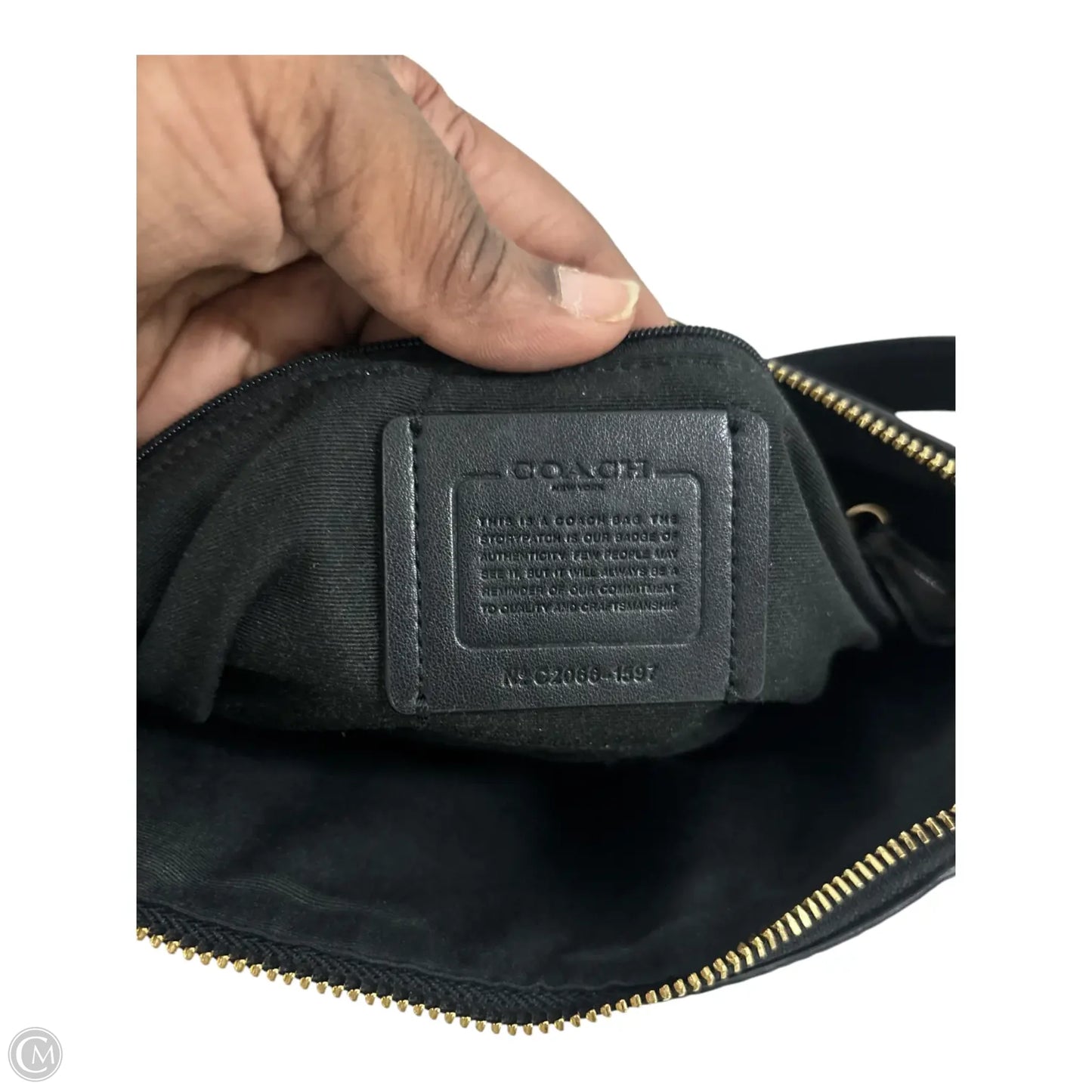 Handbag Designer By Coach, Size: Medium